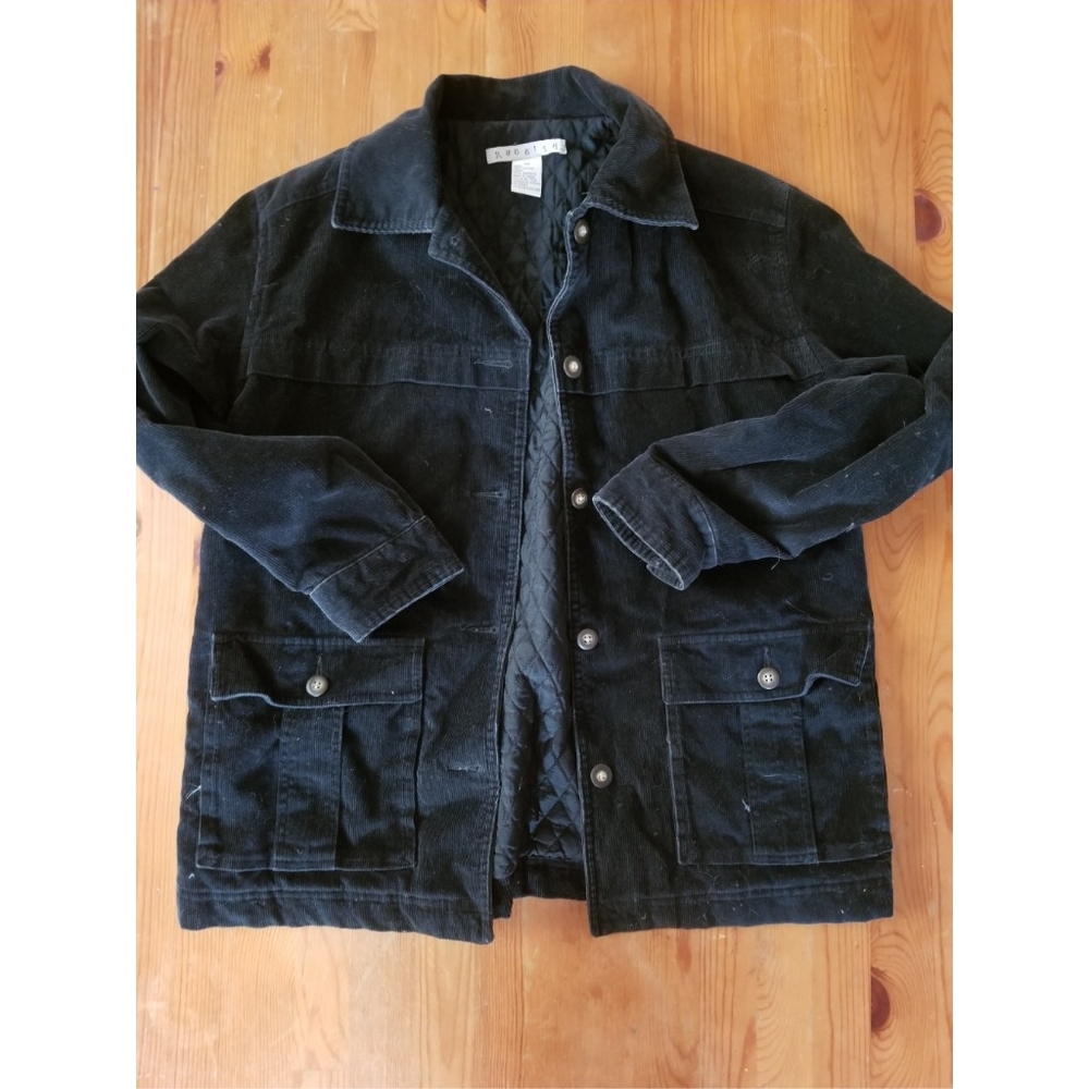 VTG 90s quilted lined corduroy chore coat